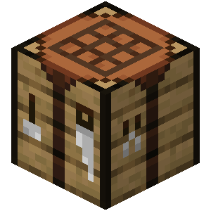 بلاک میز و ساخت و ساز - crafting table in Minecraft