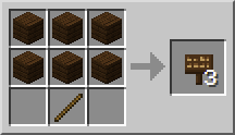 فرمول ساخت تابلو نشانه گذاری ماینکرفت - how to make sign in Minecraft